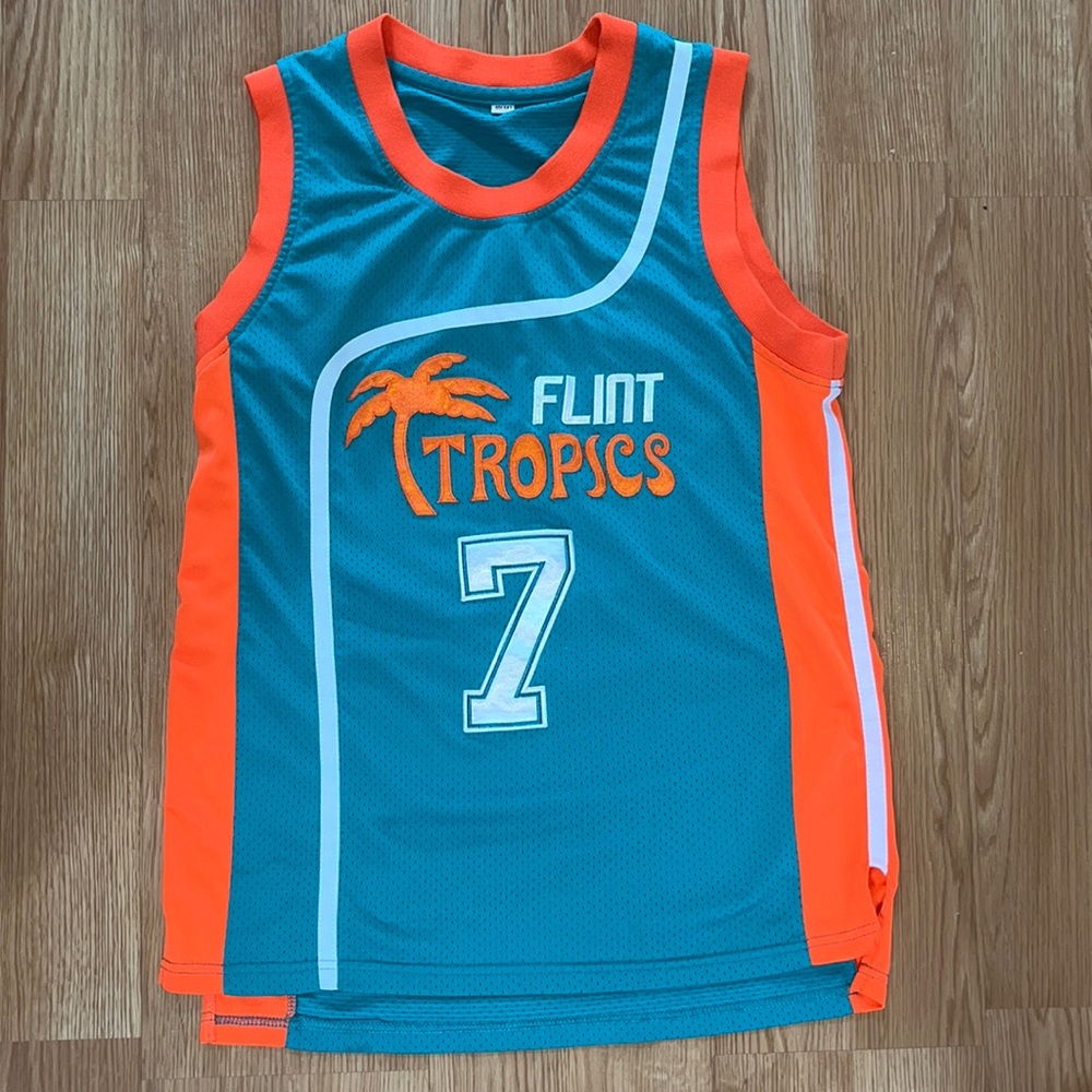 Semi Pro Flint Tropics Green Jersey. Size Medium